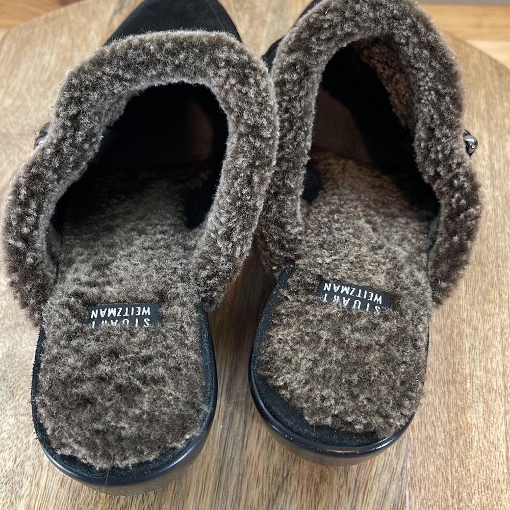 stuart weitzman slip ons